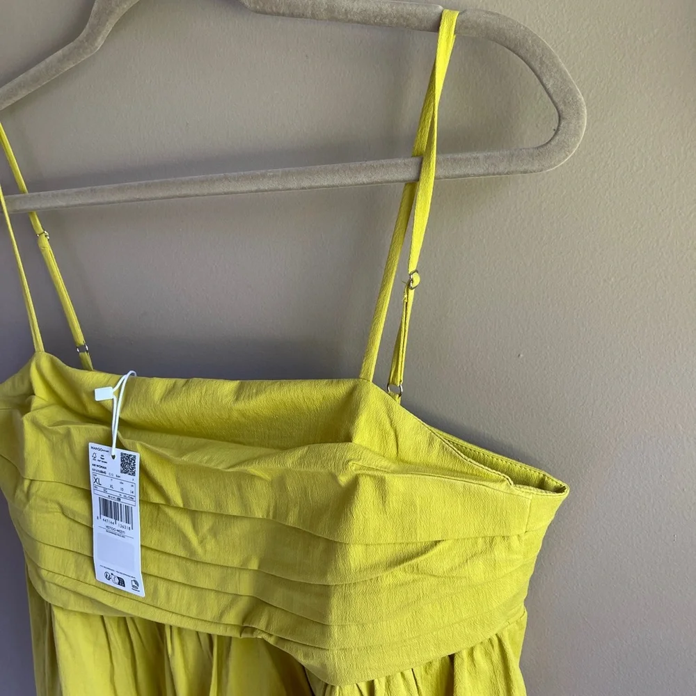 NWT! Mango Draped neckline dress, US 10 (Large) - Picture 4 of 7